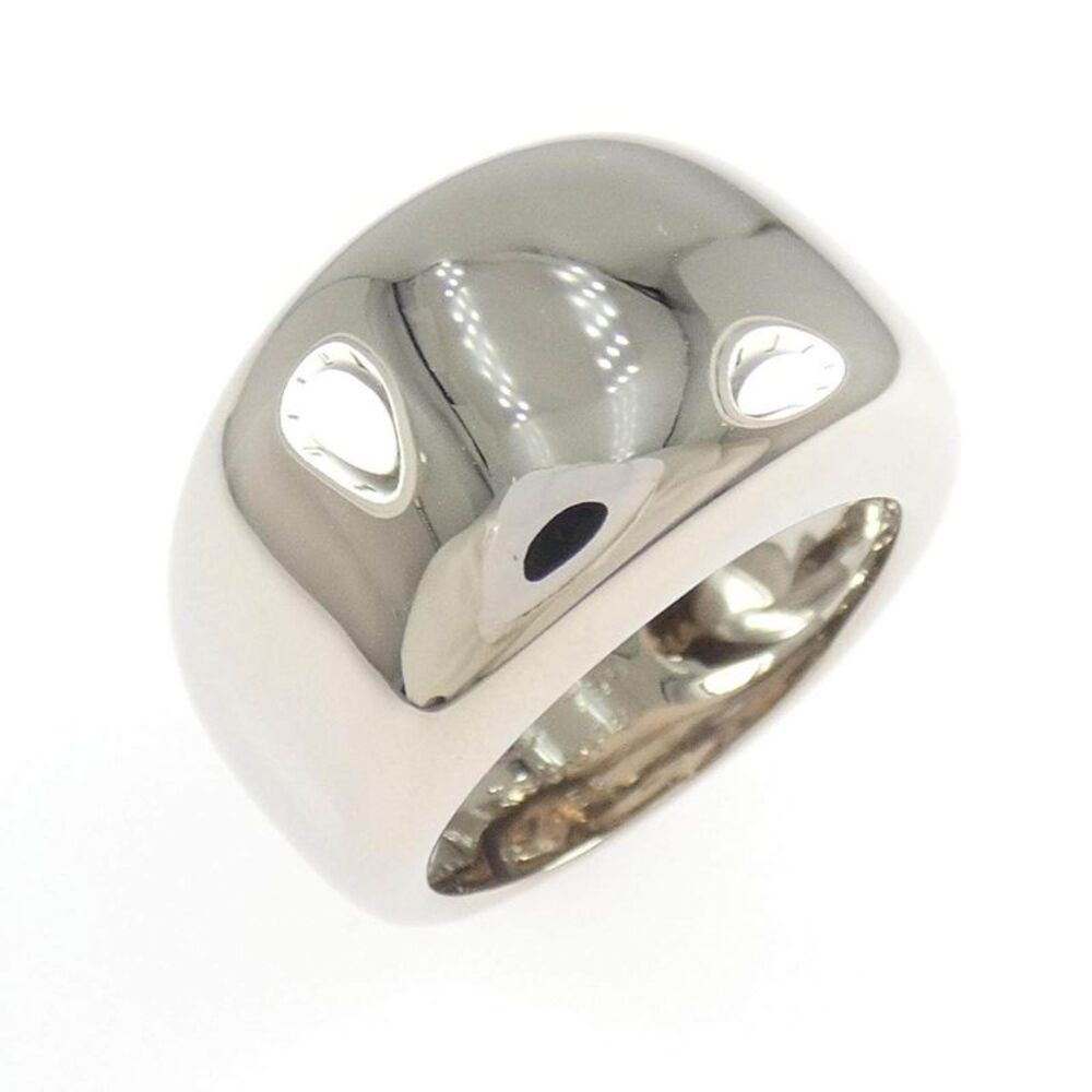 Cartier Nouvelle Vague 750 White Gold Ring Size 12